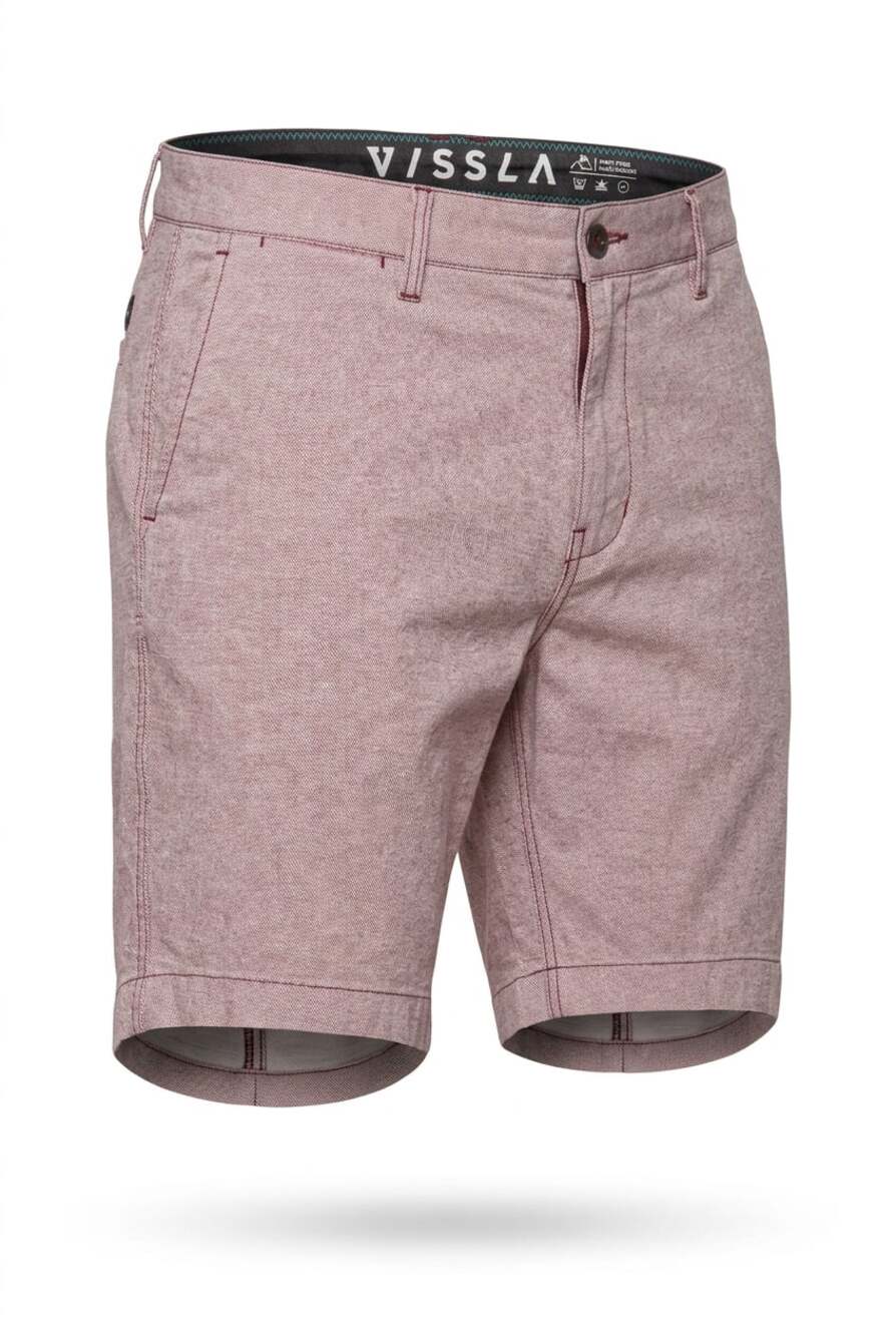 Vissla Men's Upcycled Poly Cotton Stretch Hybrid Chino Shorts
